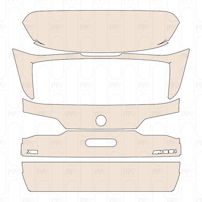 Pre-Cut PPF BMW X5 Standard Wheelbase M60i 2025