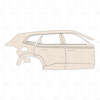 Pre-Cut PPF BMW XM 2025