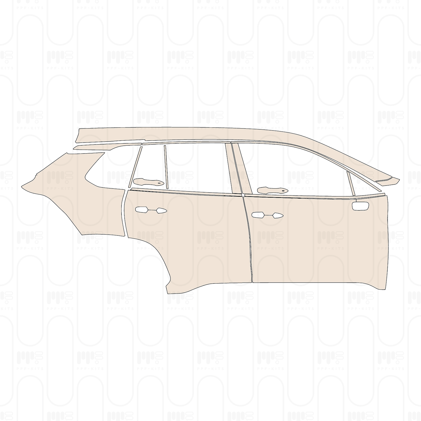 Pre-Cut PPF Toyota Corolla Cross (AU) GR SPORT 2026