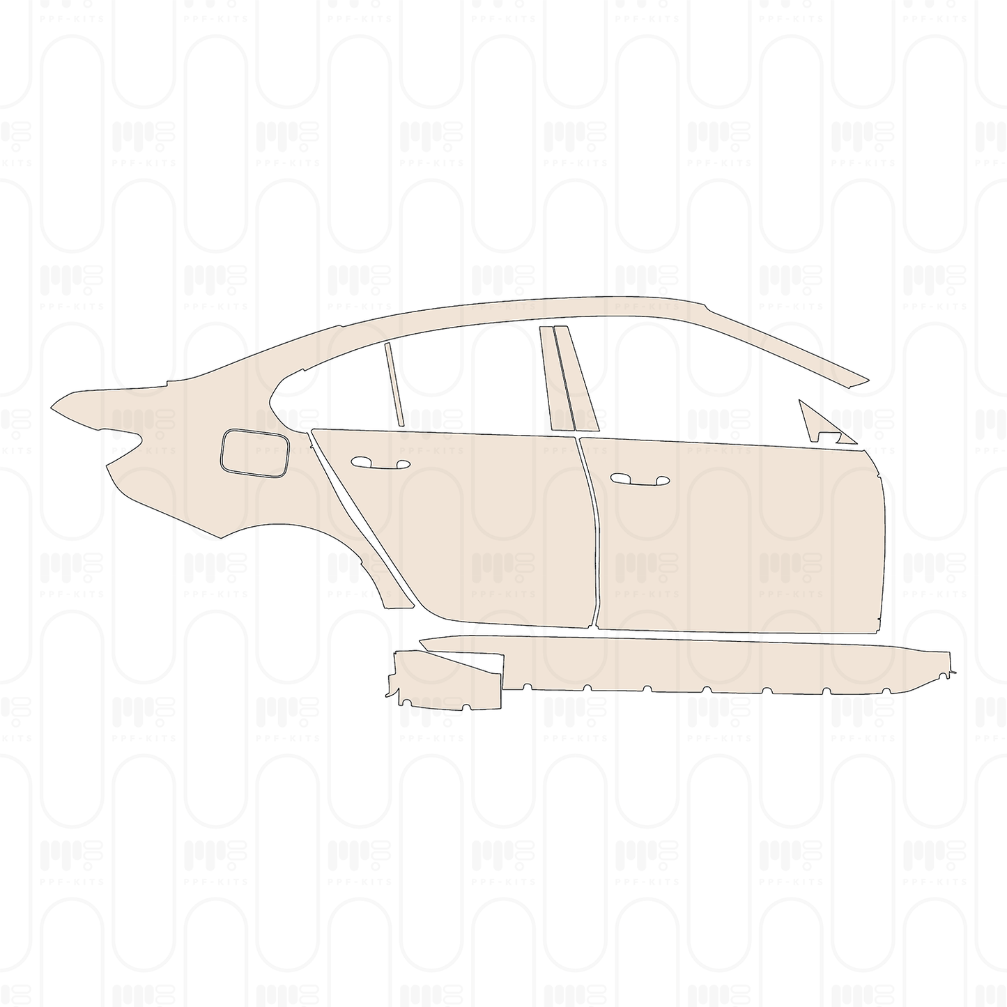 Pre-Cut PPF BMW 3 Series Sedan M3 2026