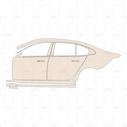 Pre-Cut PPF BMW 5 Series Sedan Extended Wheelbase M Sport 2026