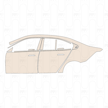 Pre-Cut PPF BMW 5 Series Sedan Standard Wheelbase Base 2026