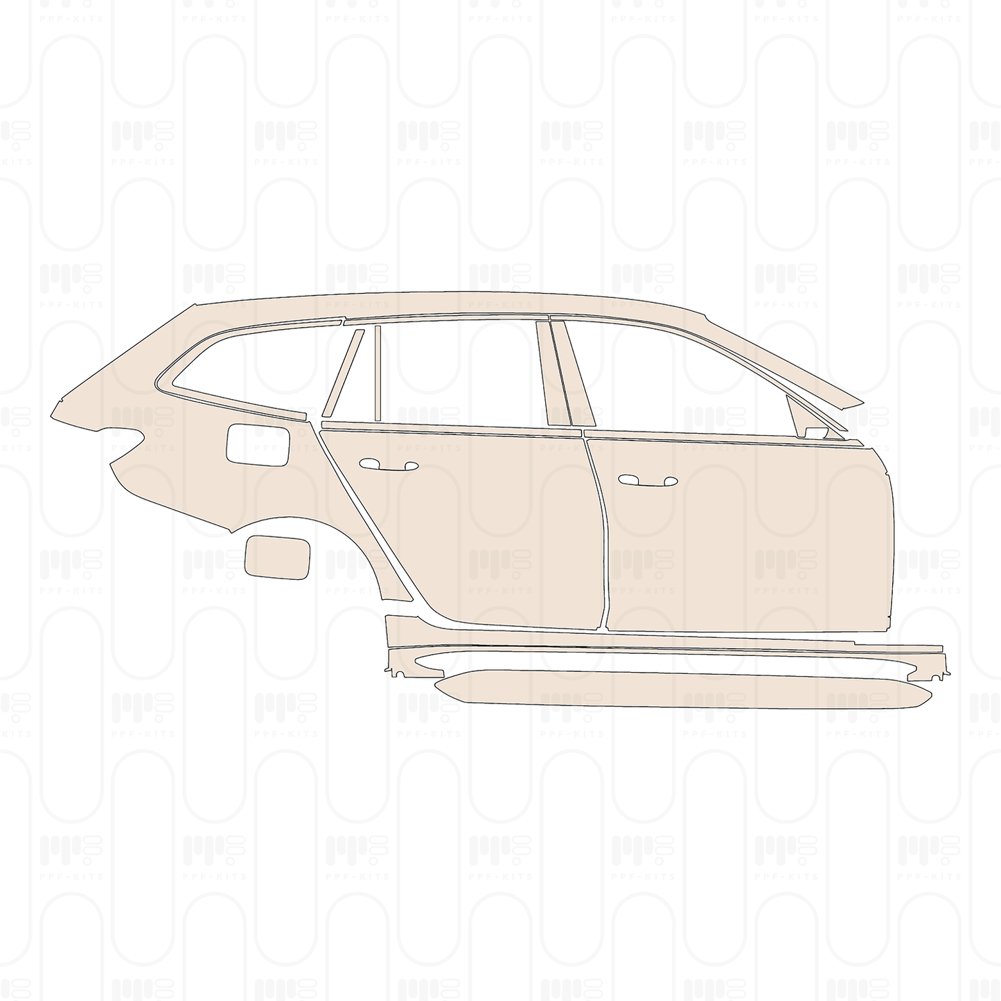 Pre-Cut PPF BMW 3 Series Touring M3 Competition 2026