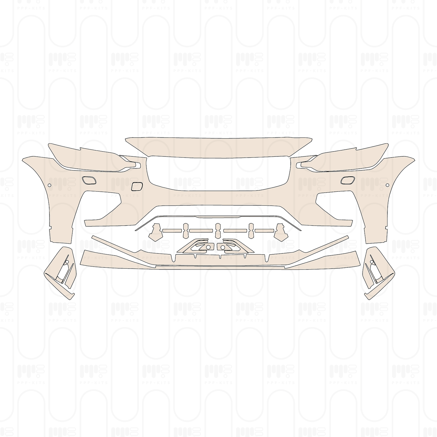 Pre-Cut PPF Volvo V60 R-Design 2026