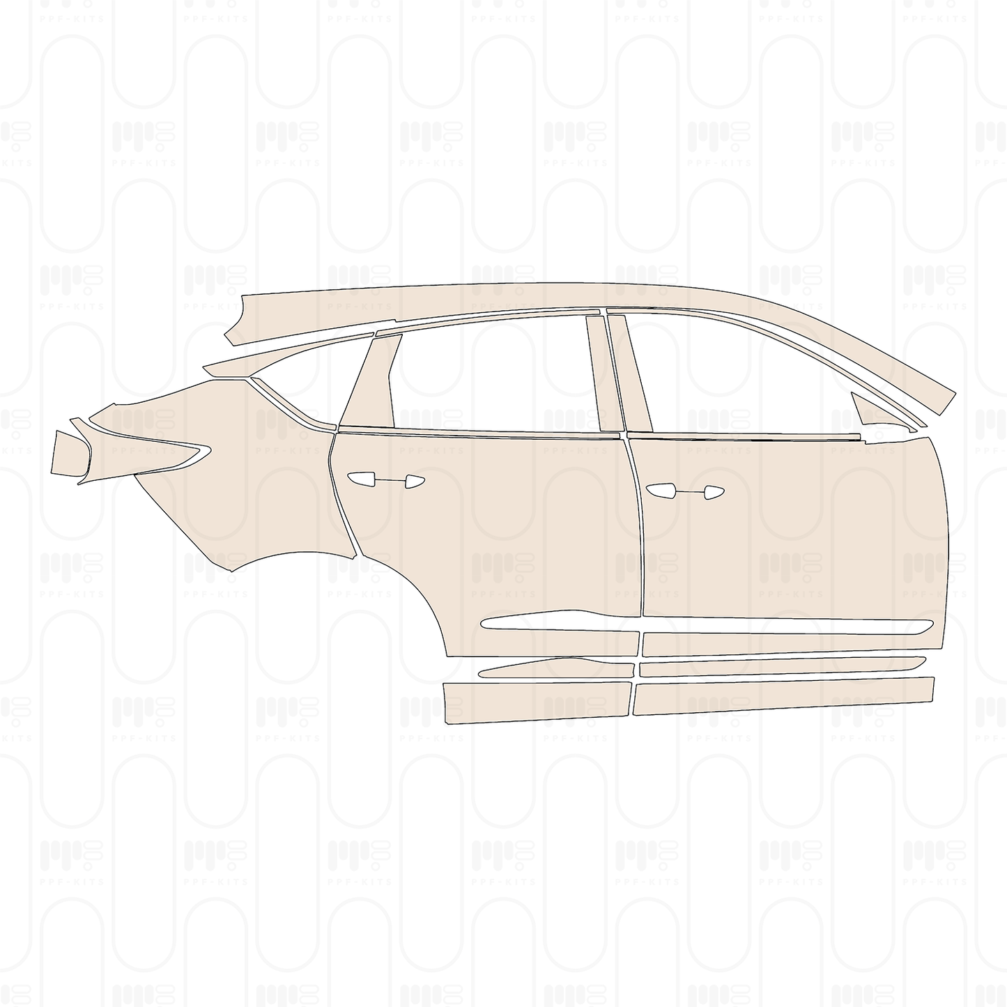 Pre-Cut PPF Acura RDX 2022