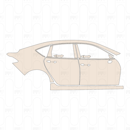 Pre-Cut PPF Acura TLX Standard Wheelbase Type S 2022