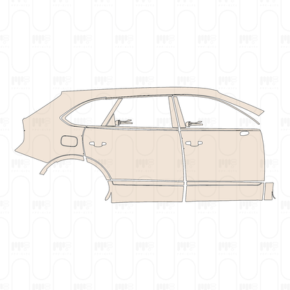 Pre-Cut PPF Bentley Bentayga Extended Wheelbase Base 2023