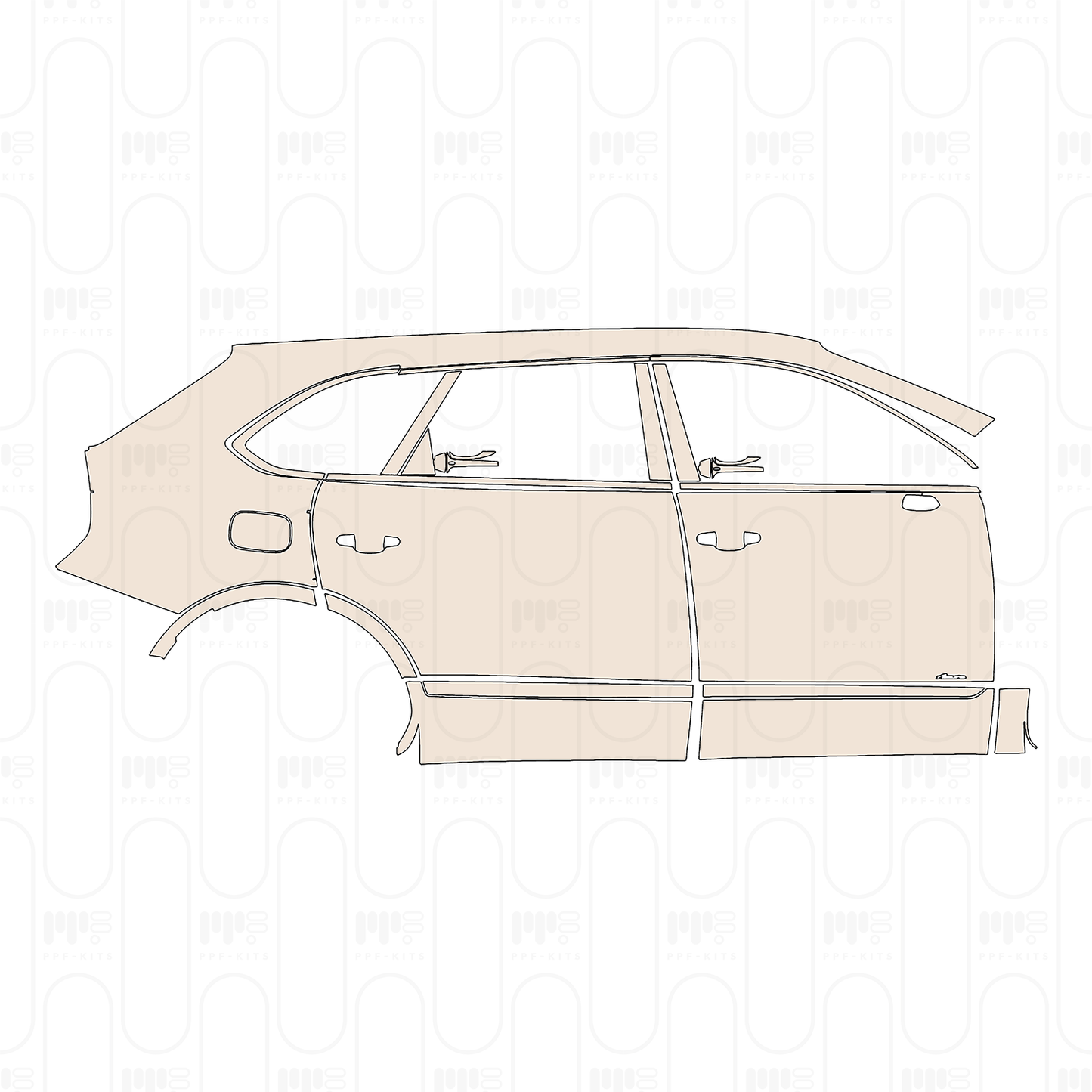 Pre-Cut PPF Bentley Bentayga Extended Wheelbase Azure 2023