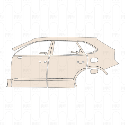 Pre-Cut PPF Bentley Bentayga Standard Wheelbase Azure 2024