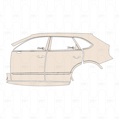 Pre-Cut PPF Bentley Bentayga Standard Wheelbase Speed 2024