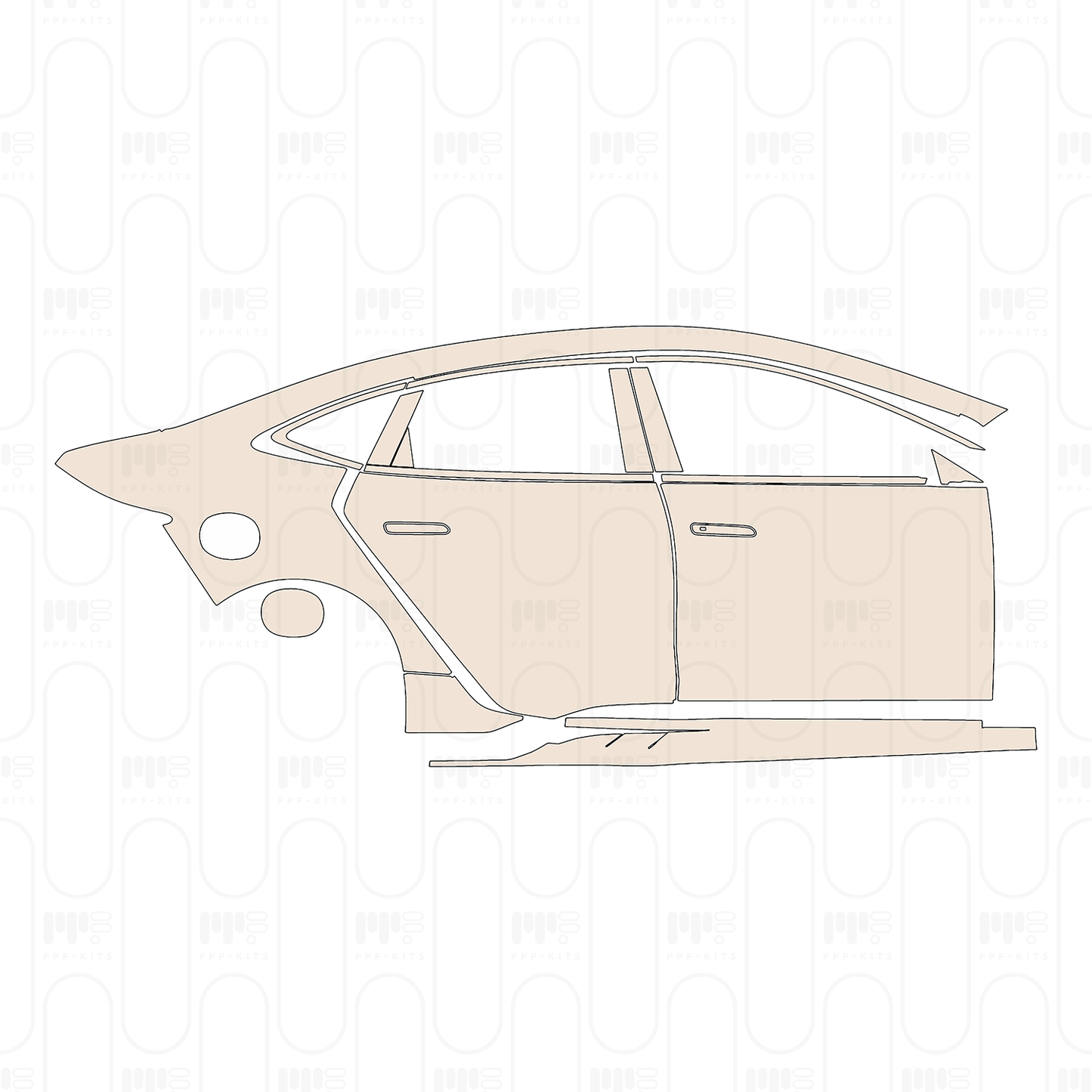 Pre-Cut PPF BYD Seal 2023