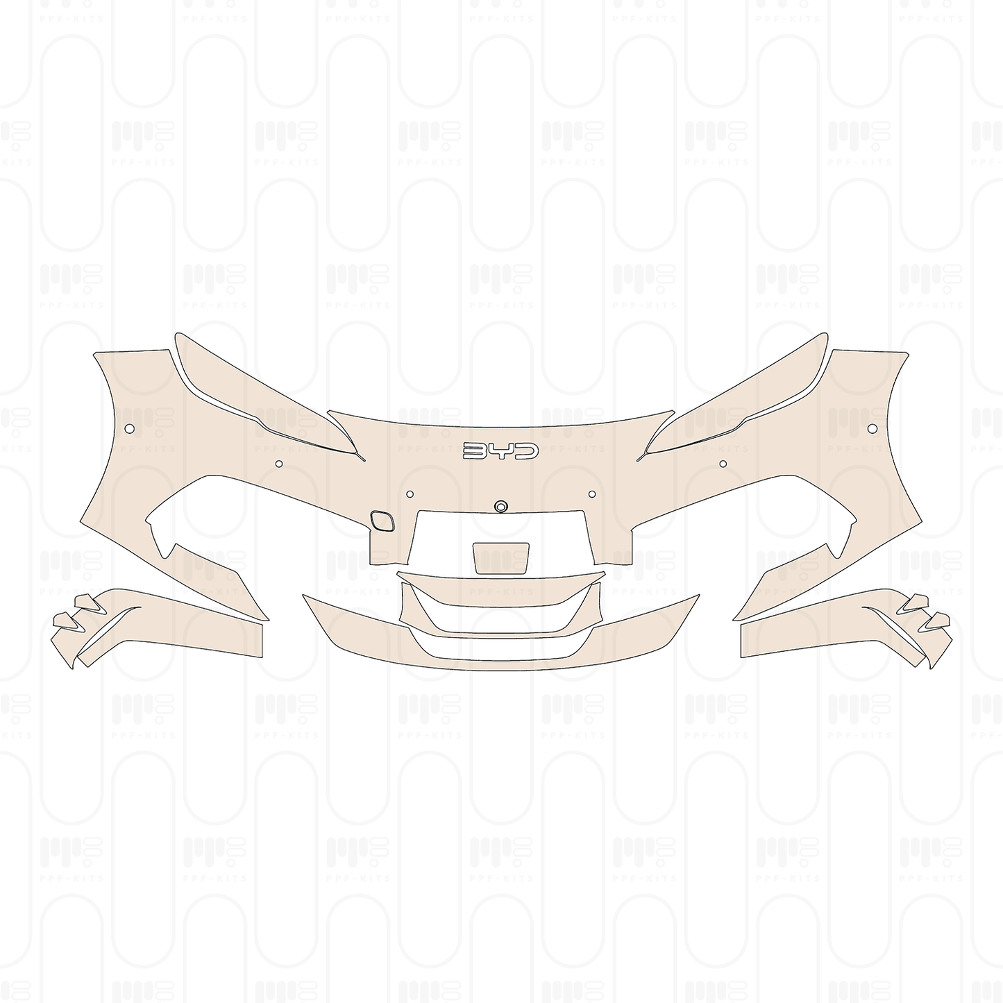 Pre-Cut PPF BYD Seal 06GT EV 2025