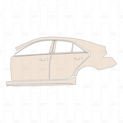 Pre-Cut PPF Cadillac CT4 Sport 2022