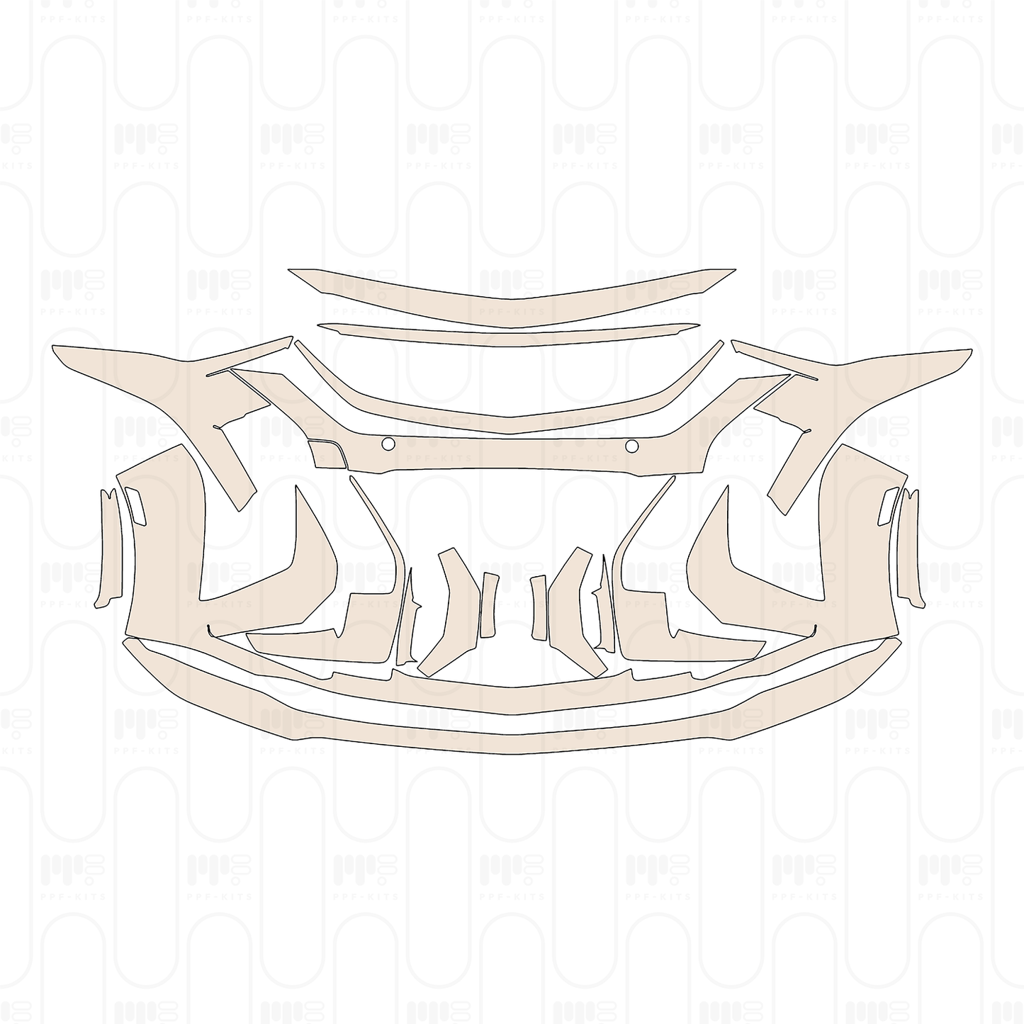 Pre-Cut PPF Cadillac CT5 V-Series Blakwing 2025