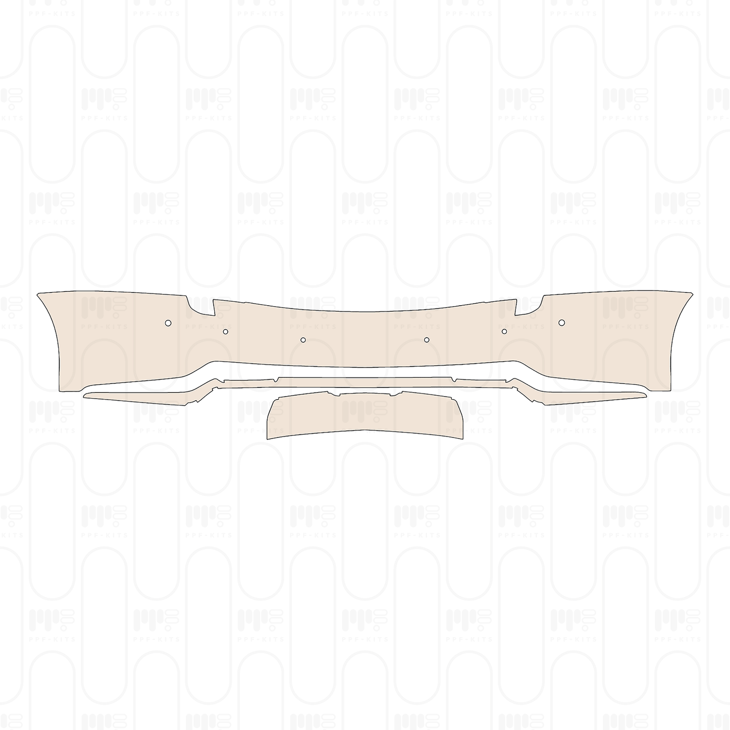 Pre-Cut PPF Cadillac CT6 2023