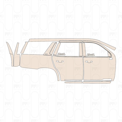 Pre-Cut PPF Cadillac Escalade Standard Wheelbase 2022