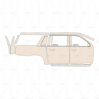 Pre-Cut PPF Cadillac Escalade ESV 2022