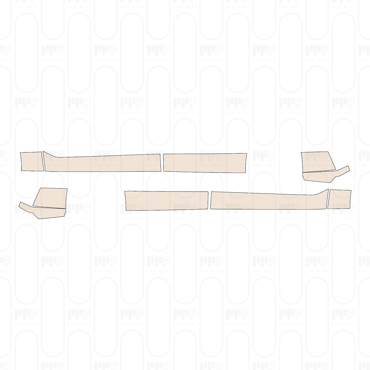 Pre-Cut PPF Cadillac LYRIQ 2022