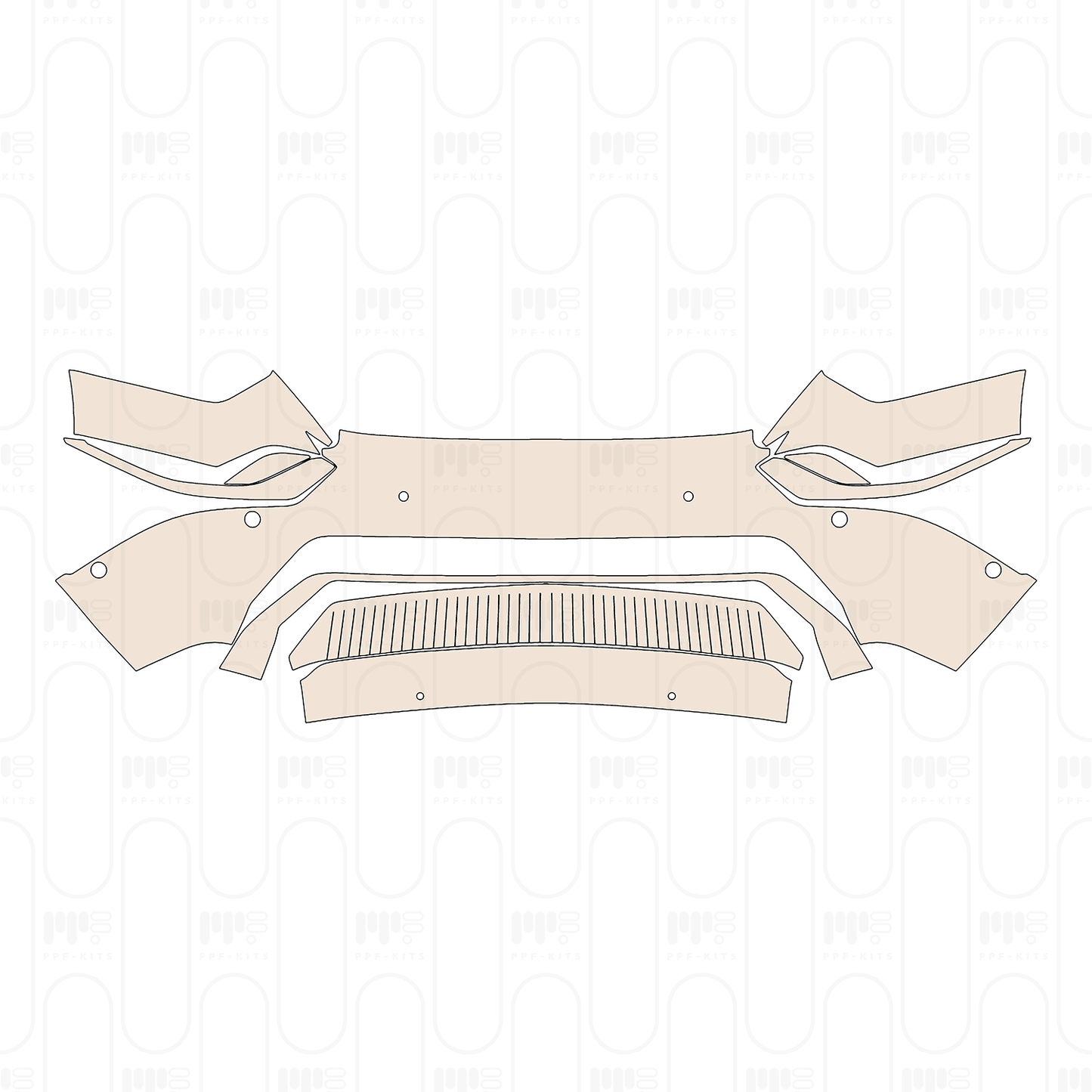 Pre-Cut PPF Cadillac OPTIQ 2024