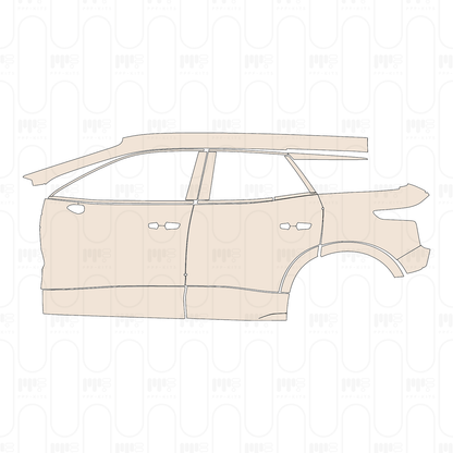 Pre-Cut PPF Chevrolet Blazer EV (US) LT 2025