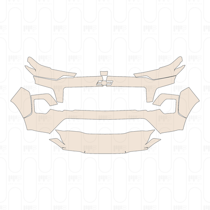 Pre-Cut PPF Chevrolet Colorado Crew Cab Z71 2023