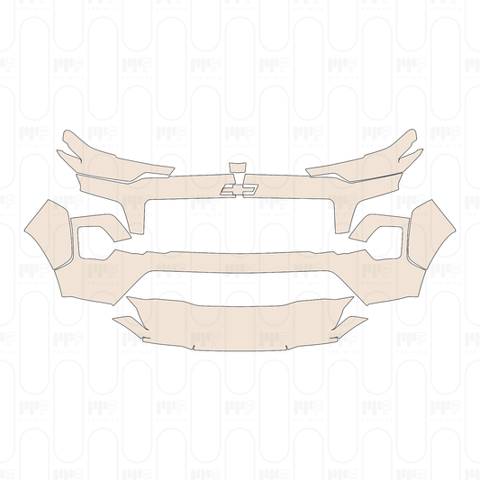 Pre-Cut PPF Chevrolet Colorado Crew Cab Z71 2023