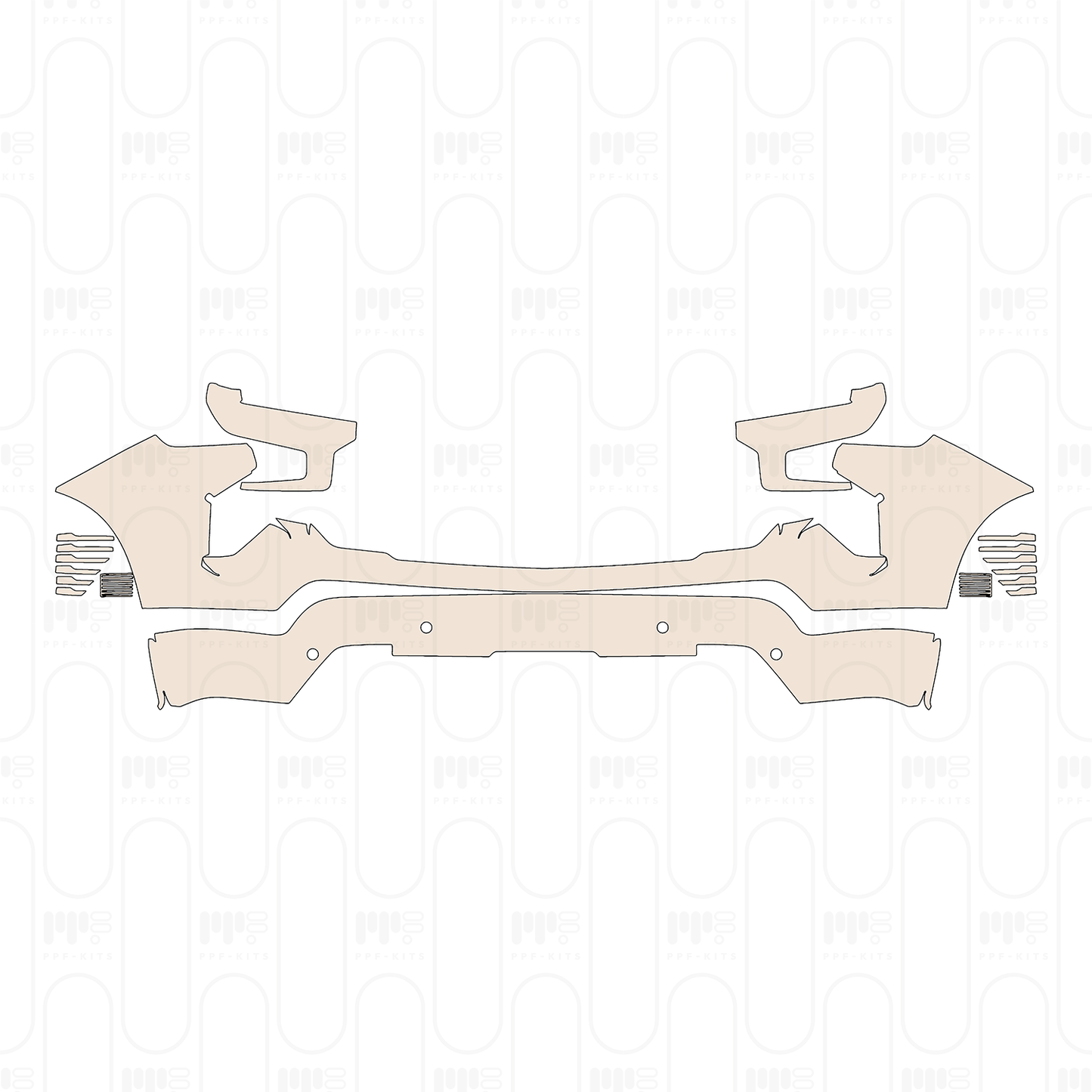 Pre-Cut PPF Chevrolet Silverado 1500 LT 2022