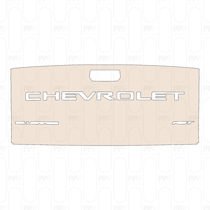 Pre-Cut PPF Chevrolet Silverado 1500 RST 2022