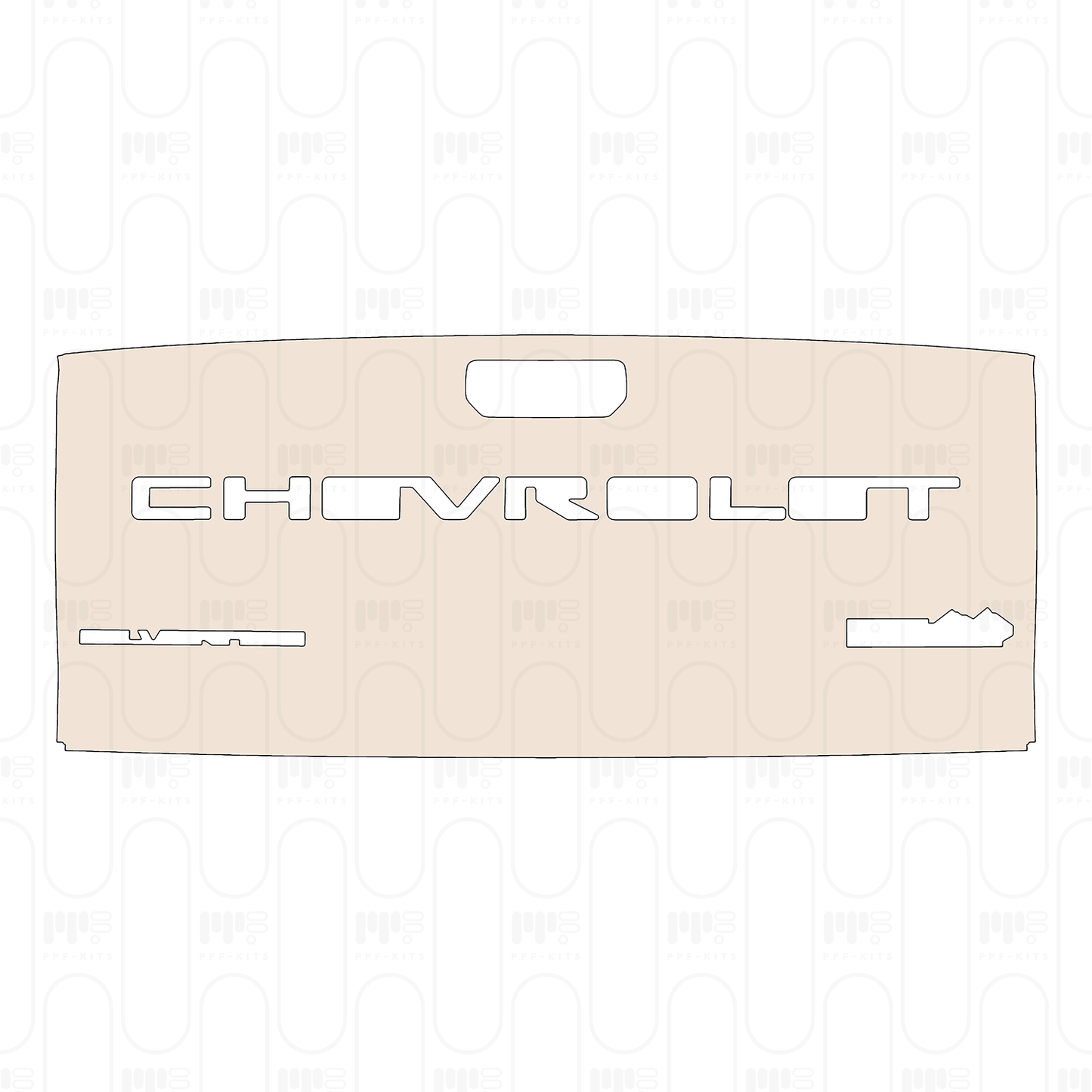 Pre-Cut PPF Chevrolet Silverado 1500 High Country 2022