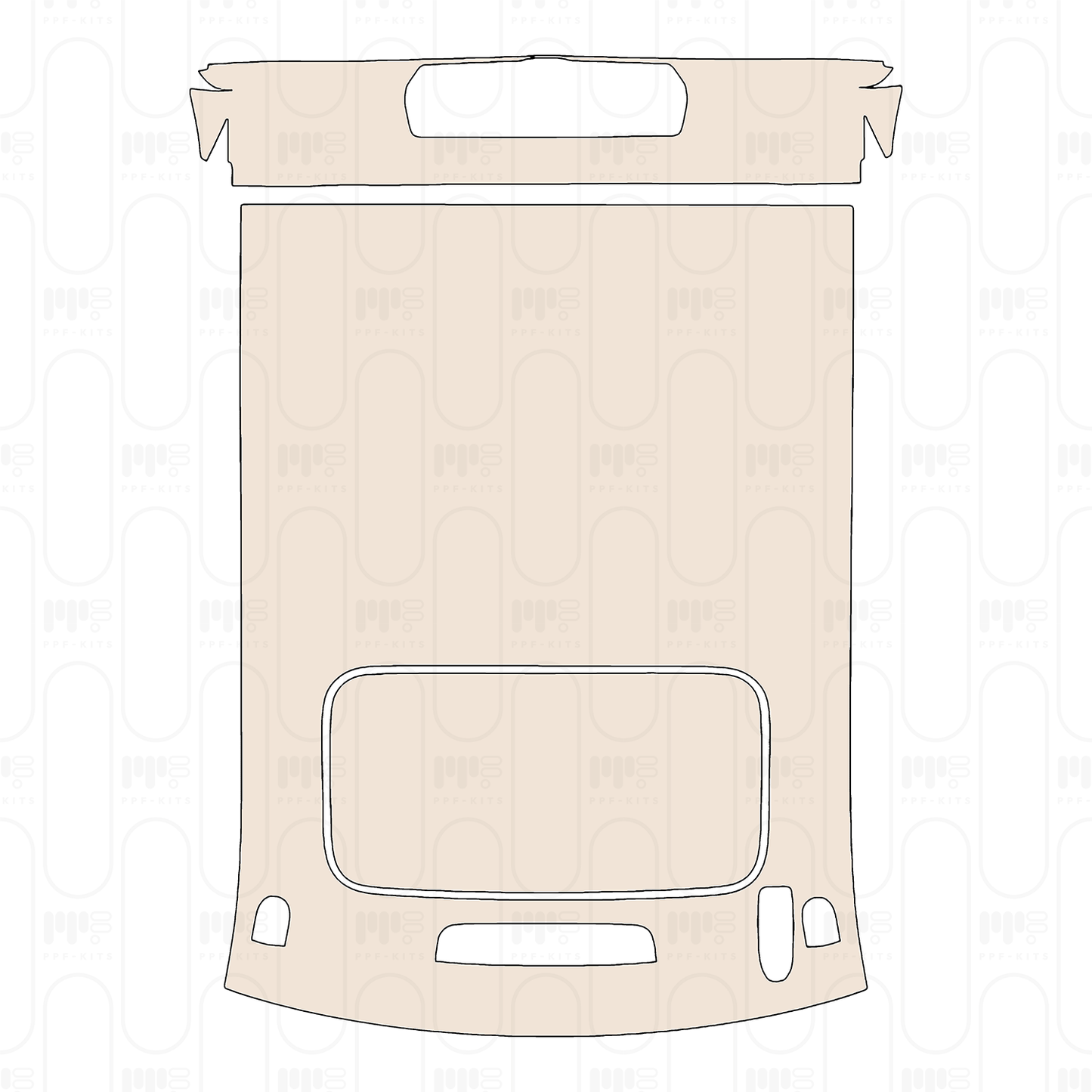 Pre-Cut PPF Chevrolet Silverado HD 2500 HD Custom 2022