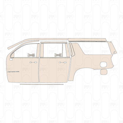 Pre-Cut PPF Chevrolet Suburban Premier 2022