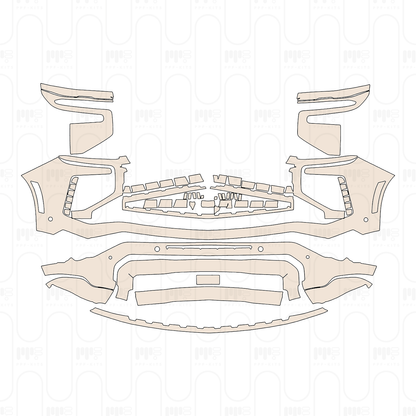Pre-Cut PPF Chevrolet Suburban Z71 2025