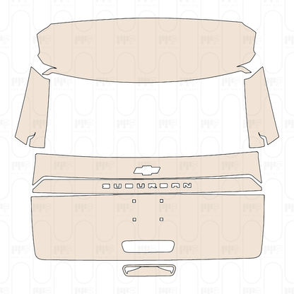 Pre-Cut PPF Chevrolet Suburban Premier 2025