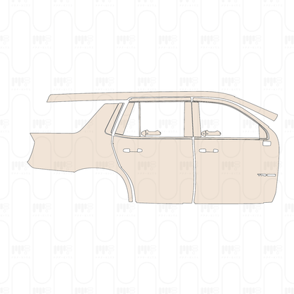 Pre-Cut PPF Chevrolet Tahoe LS 2022