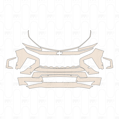 Pre-Cut PPF Chevrolet Traverse RS 2024
