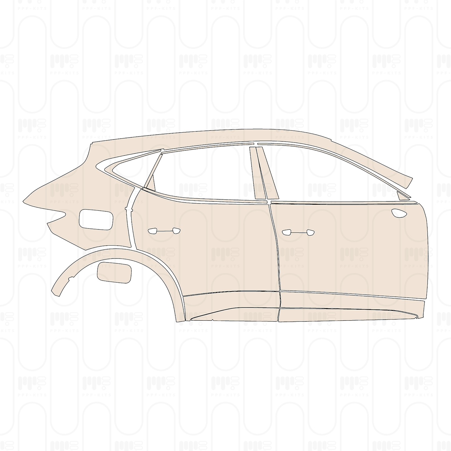 Pre-Cut PPF Cupra Formentor 2025