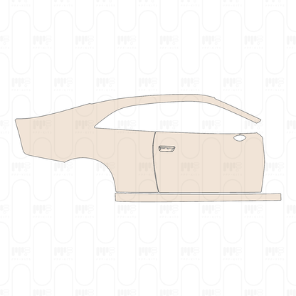 Pre-Cut PPF Dodge Charger Daytona 2-Door Scat Pack 2024