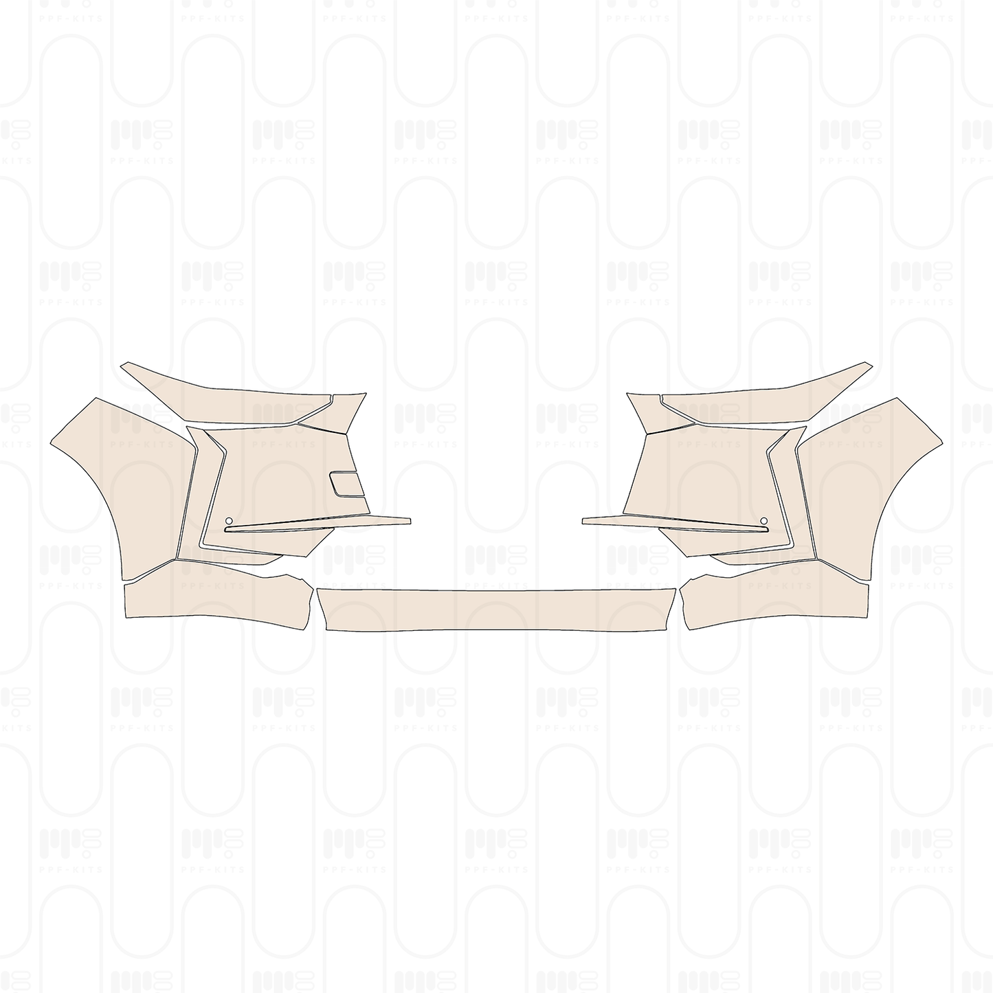 Pre-Cut PPF DS Automobiles DS 4 2024