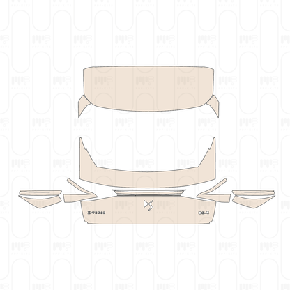 Pre-Cut PPF DS Automobiles DS 4 2024