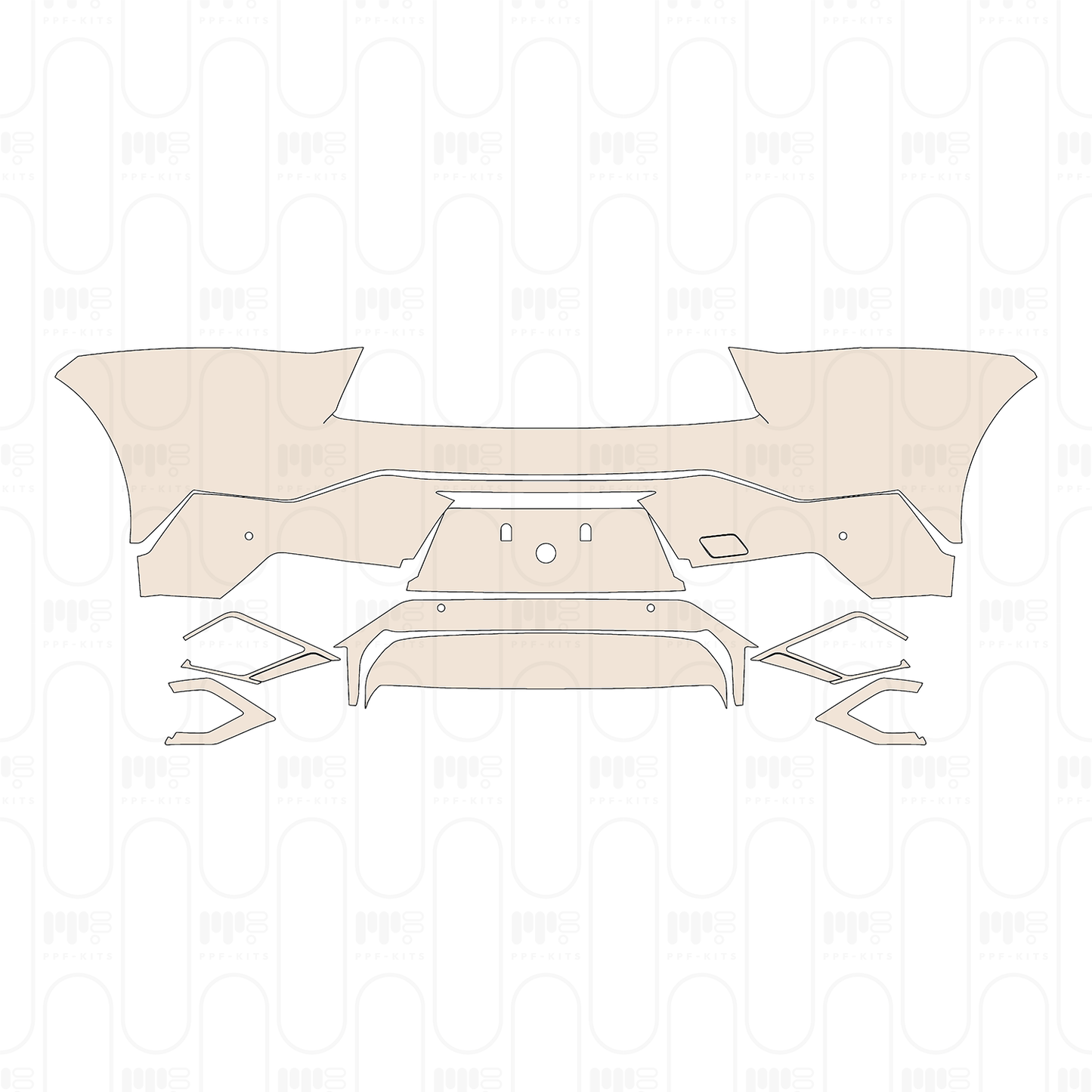 Pre-Cut PPF DS Automobiles DS 4 2024