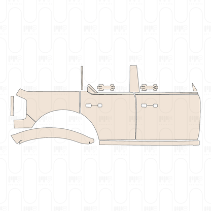 Pre-Cut PPF Ford Bronco 4 Door Base 2022