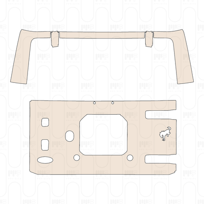 Pre-Cut PPF Ford Bronco 4 Door Base 2022