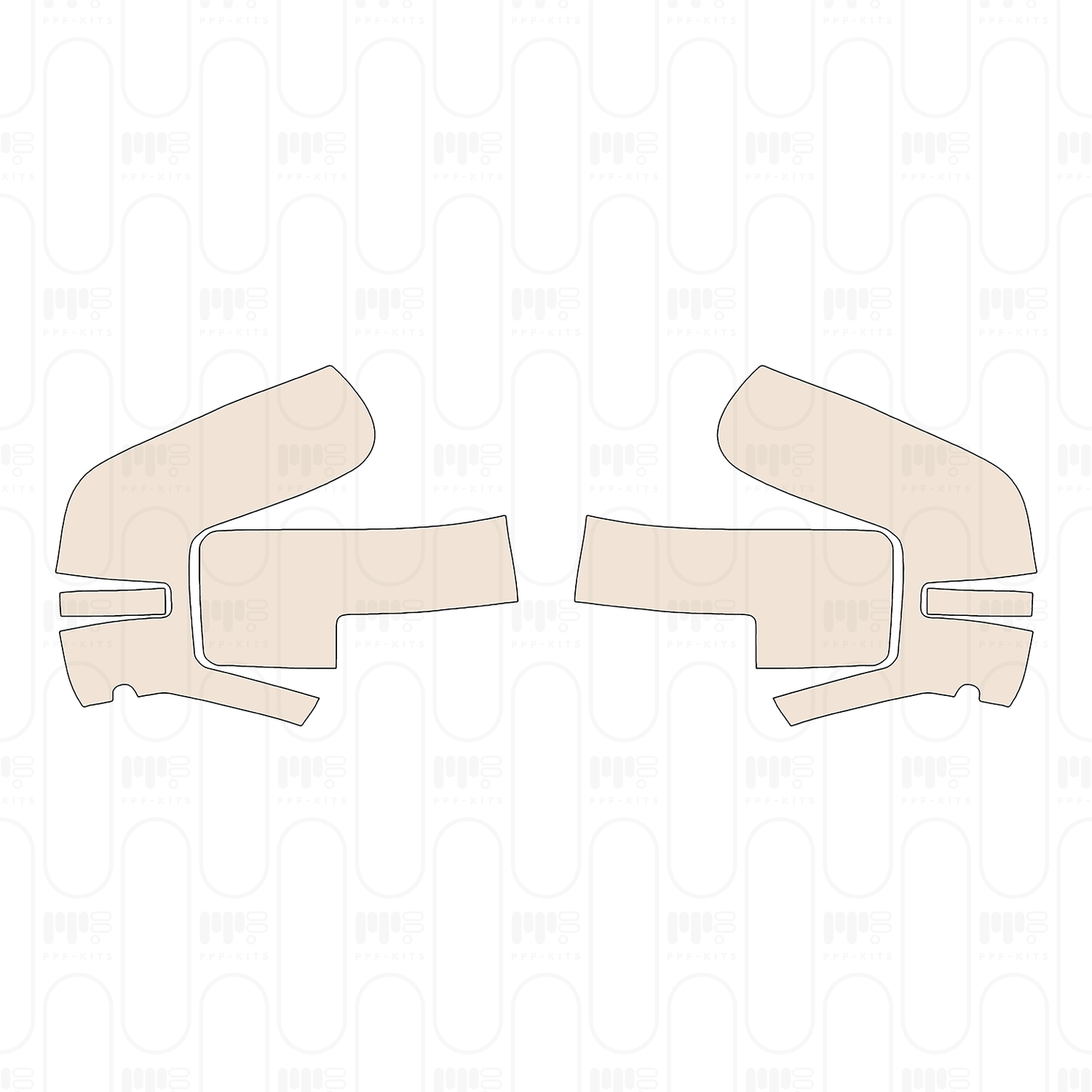 Pre-Cut PPF Ford Bronco 4 Door Base 2022
