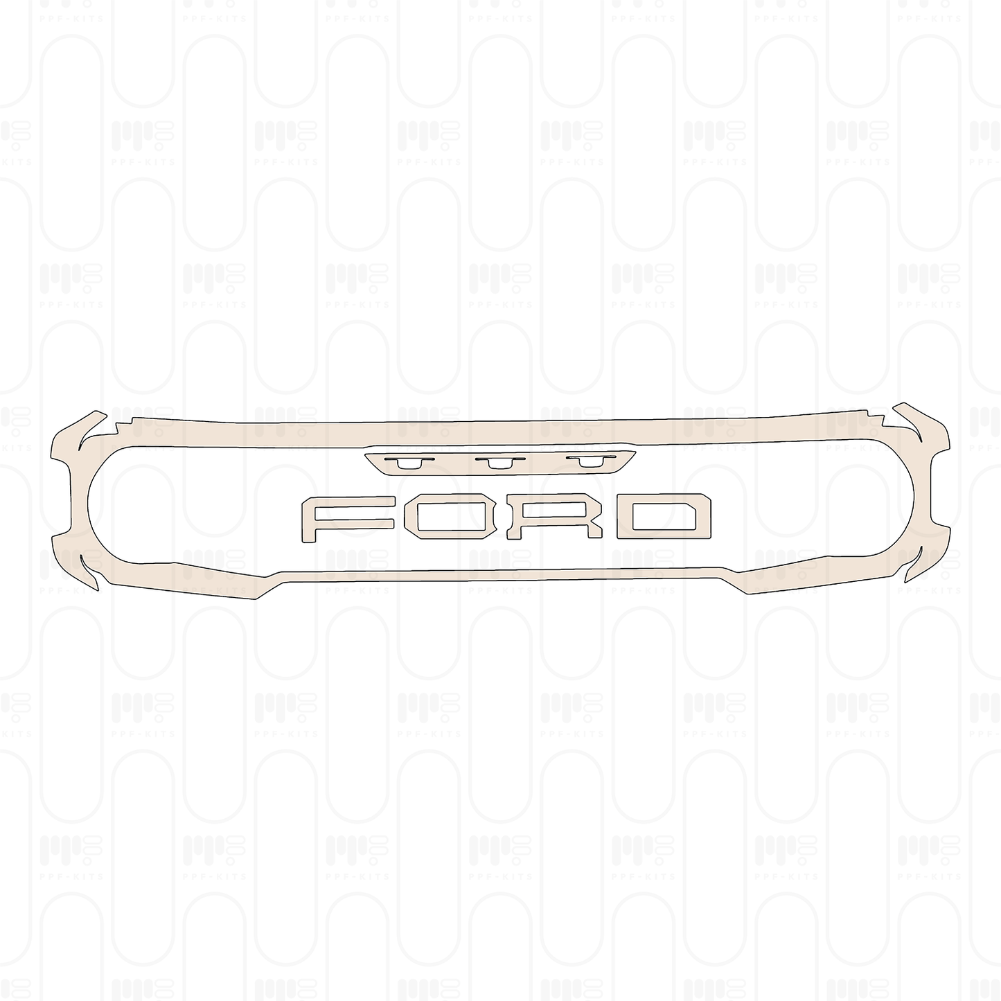 Pre-Cut PPF Ford Bronco 4 Door Raptor 2023
