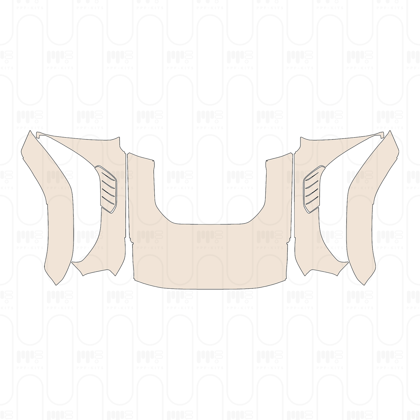 Pre-Cut PPF Ford Bronco 4 Door Raptor 2023