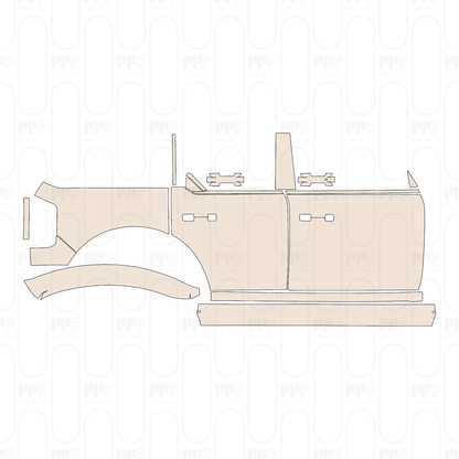 Pre-Cut PPF Ford Bronco 4 Door Badlands 2022
