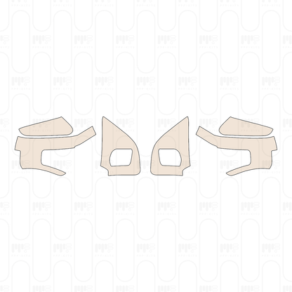Pre-Cut PPF Ford F-150 SuperCrew Lariat 2022