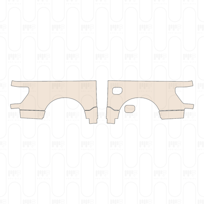 Pre-Cut PPF Ford F-150 SuperCrew Lariat 2022