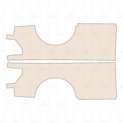 Pre-Cut PPF Ford F-150 SuperCrew King Ranch 2024