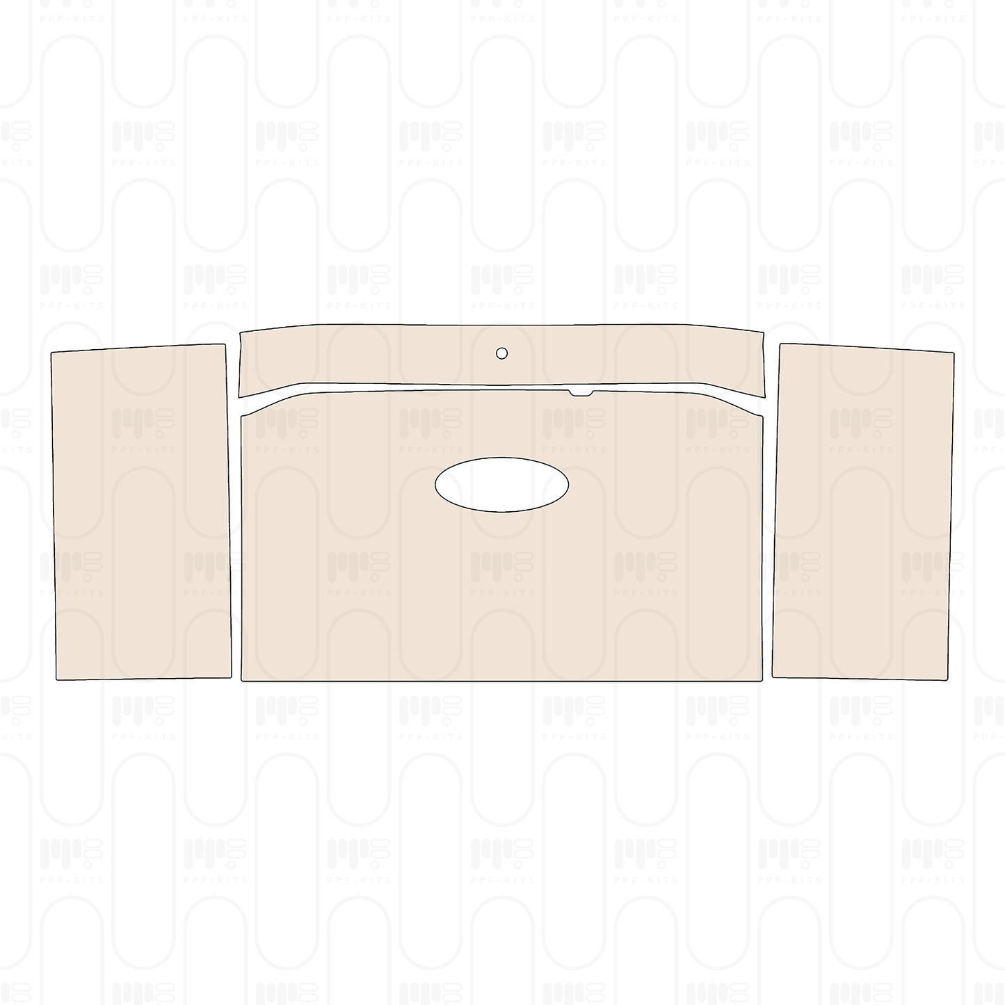 Pre-Cut PPF Ford F-150 SuperCrew King Ranch 2024